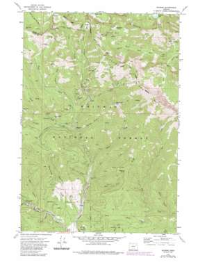 Bourne USGS topographic map 44118g2