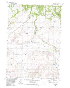 Mud Spring USGS topographic map 44119b7