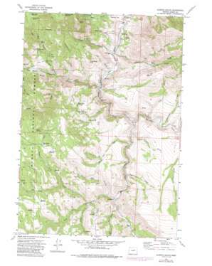 Aldrich Gulch USGS topographic map 44119c5
