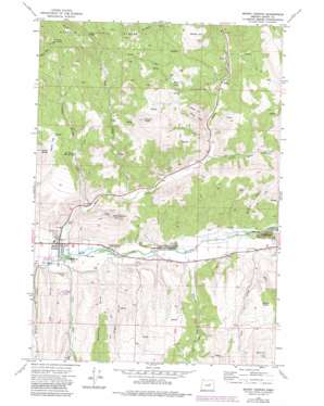 Mount Vernon topo map