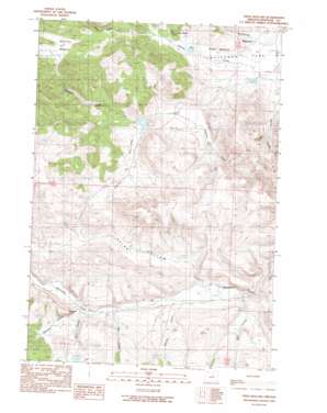 Frog Hollow topo map
