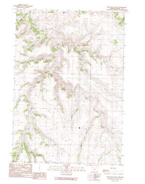 Bullock Gulch USGS topographic map 44119g2