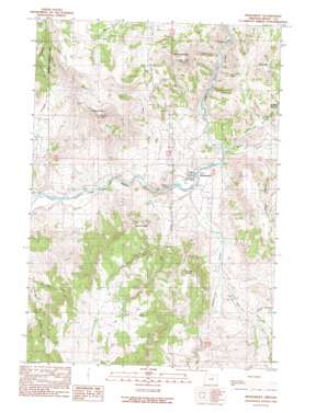 Monument USGS topographic map 44119g4