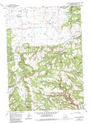 Williams Prairie topo map