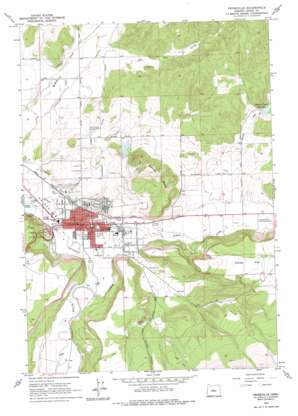 Prineville USGS topographic map 44120c7