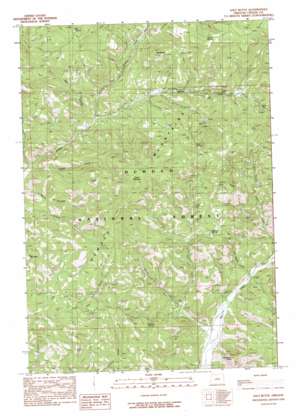 Dutchman Creek USGS topographic map 44120d6