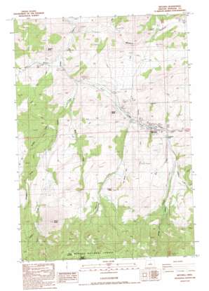 Mitchell USGS topographic map 44120e2