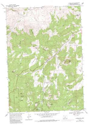 Lawson Mountain USGS topographic map 44120e3