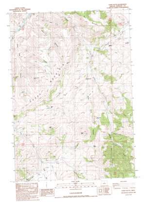 Toney Butte USGS topographic map 44120f1