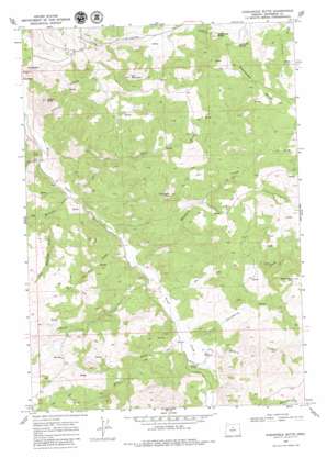Axehandle Butte USGS topographic map 44120f6