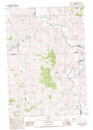 Muddy Ranch USGS topographic map 44120g4