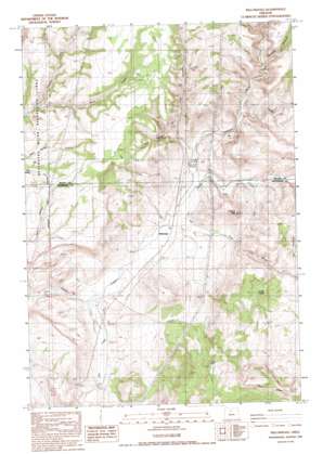 Degner Canyon USGS topographic map 44120g8