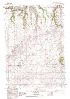 Antelope USGS topographic map 44120h6