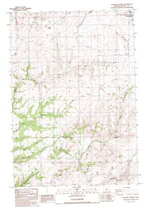 Shaniko Summit USGS topographic map 44120h7