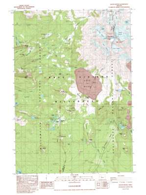 South Sister USGS topographic map 44121a7