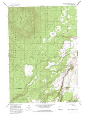 Akawa Butte USGS topographic map 44121d4