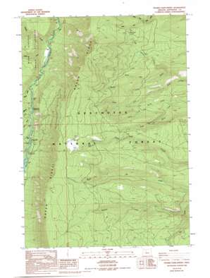 Prairie Farm Spring USGS topographic map 44121e5
