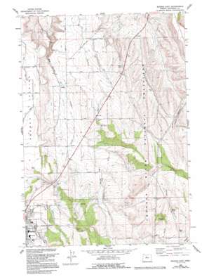 Madras East USGS topographic map 44121f1