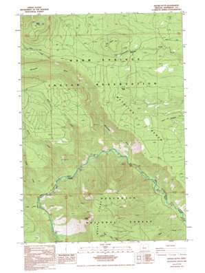 Shitike Butte USGS topographic map 44121f5