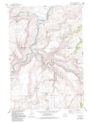 Gateway USGS topographic map 44121g1