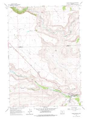 Warm Springs USGS topographic map 44121g3
