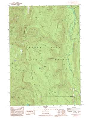 Mount Lowe USGS topographic map 44121h8
