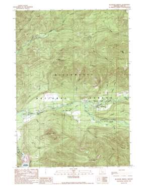 Belknap Springs USGS topographic map 44122b2