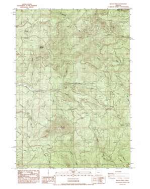 Mount Nebo USGS topographic map 44122b6