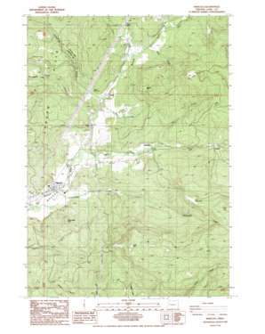 Marcola USGS topographic map 44122b7