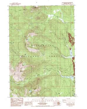 Echo Mountain USGS topographic map 44122d1