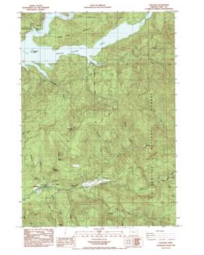 Yellowstone Mountain USGS topographic map 44122d4