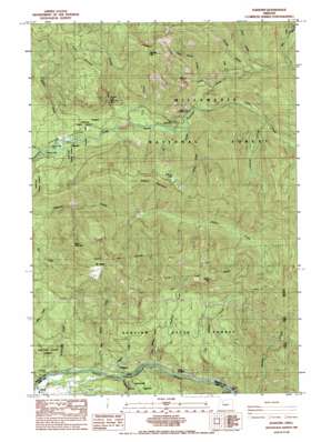 Elkhorn topo map