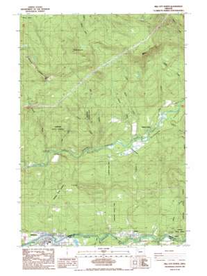 Mill City North USGS topographic map 44122g4