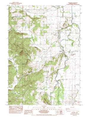 Junction City USGS topographic map 44123b3