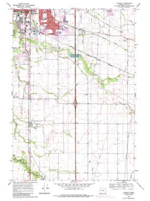 Tangent USGS topographic map 44123e1