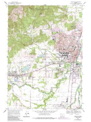 Corvallis USGS topographic map 44123e3