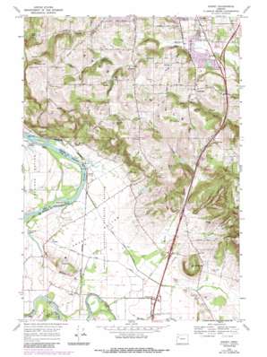 Sidney USGS topographic map 44123g1