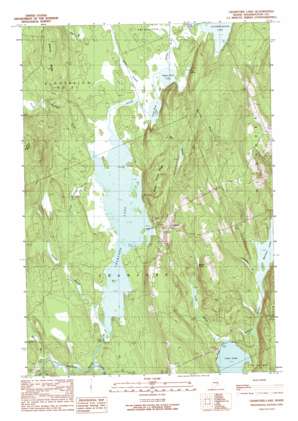 Crawford Lake topo map