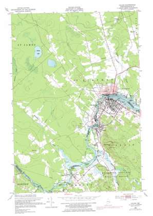 Calais USGS topographic map 45067b3