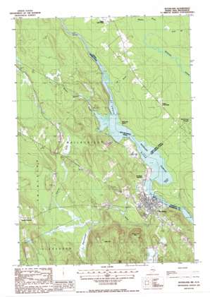 Woodland USGS topographic map 45067b4