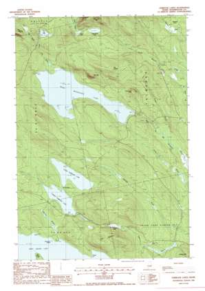 Oxbrook Lakes USGS topographic map 45067c7