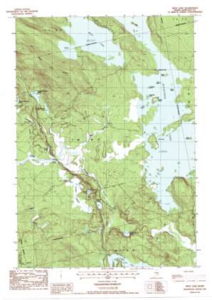 West Lake USGS topographic map 45068a2
