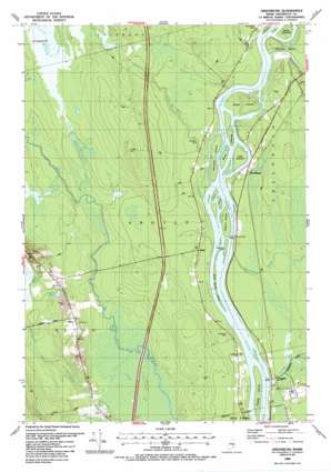 Greenbush USGS topographic map 45068a6
