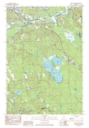Milo South USGS topographic map 45068b8