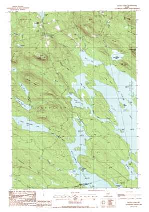 Bottle Lake USGS topographic map 45068c1