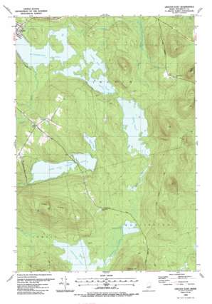 Lincoln West USGS topographic map 45068c4
