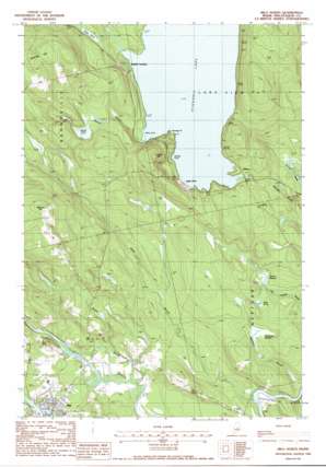 Milo North USGS topographic map 45068c8