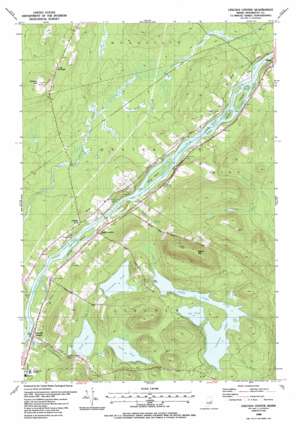 Lincoln Center USGS topographic map 45068d4