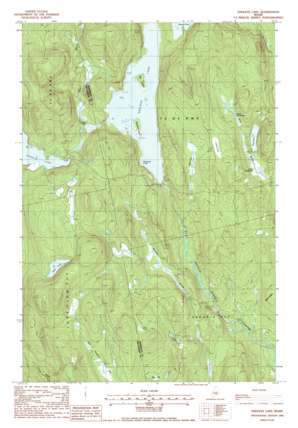 Endless Lake USGS topographic map 45068d7