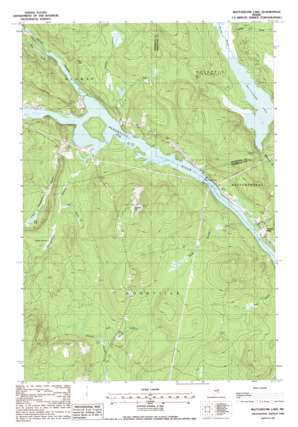 Mattawamkeag USGS topographic map 45068e4